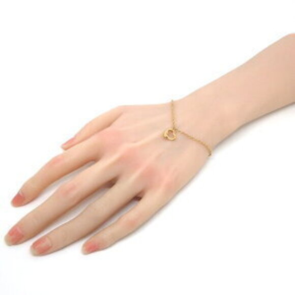 Tiffany Co Open Heart Bracelet Gold - Picture 8 of 9
